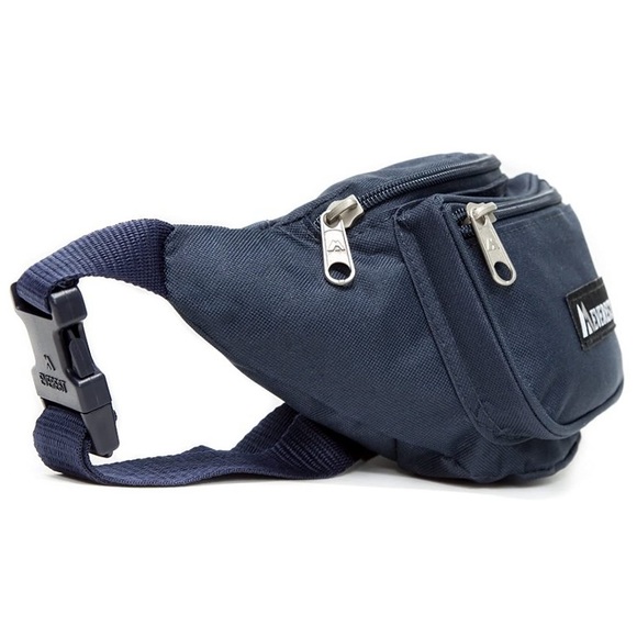 Everest Signature Fanny/Waist Pack Standard Navy - Picture 3 of 3